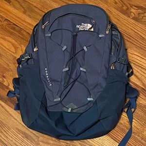 Navy North Face Backpack